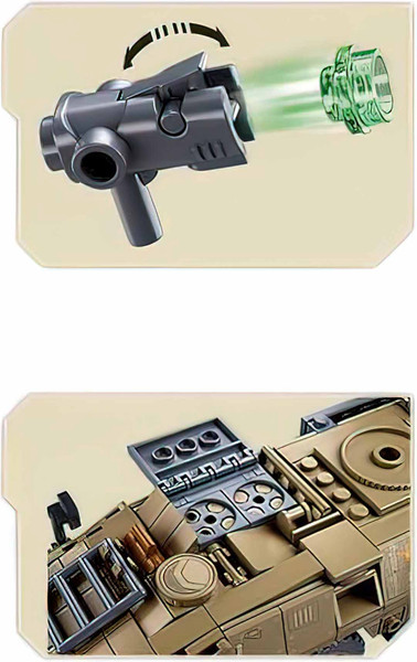 Конструктор Sluban БТР Stryker-ADS M38-B1258 / 10893581