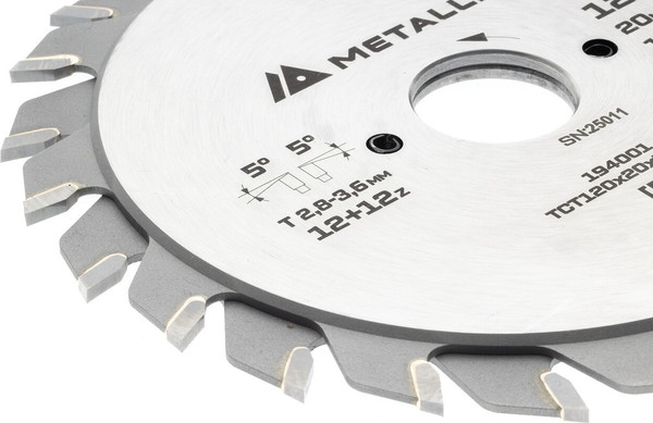 Пильный диск Metallica Industry 120х20мм / 194001