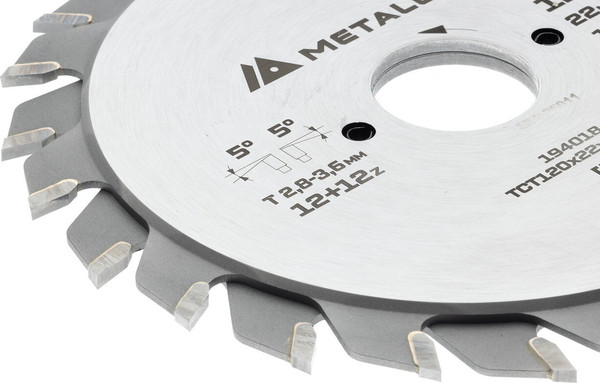 Пильный диск Metallica Industry 120х22мм / 194018