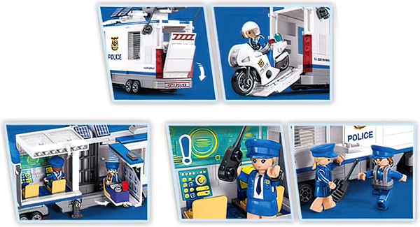 Конструктор Sluban Мобильный полицейский участок M38-B1219 / 10893576