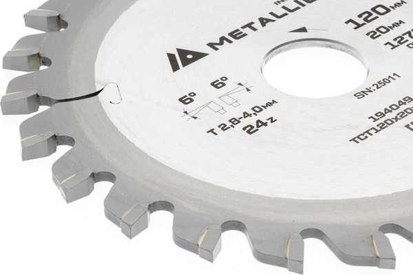 Пильный диск Metallica Industry 120х20мм / 194049