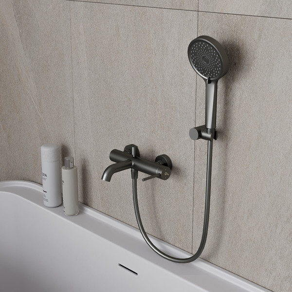 Душевой гарнитур со смесителем Oliveeka OL-639003A-BGM