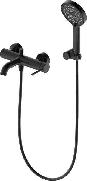 Душевой гарнитур со смесителем Oliveeka OL-639017-MB - фото