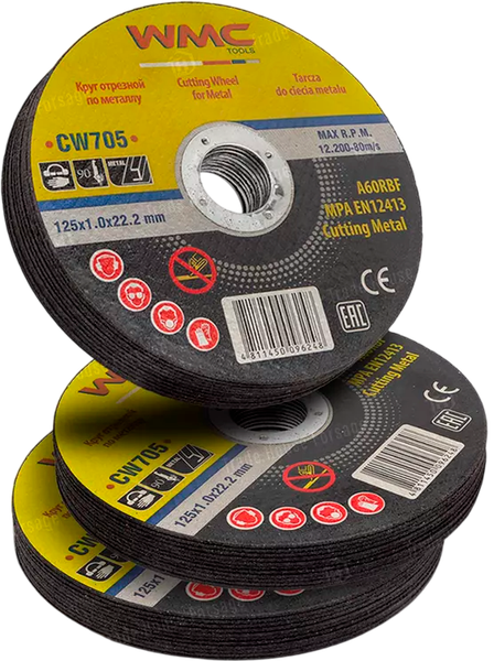 Набор отрезных дисков WMC Tools WMC-CW705 - фото