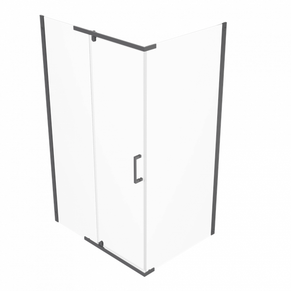 Душевой уголок Triton Терра Графит 120х90