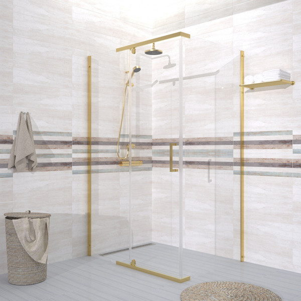 Душевой уголок Triton Терра Голд 120х90