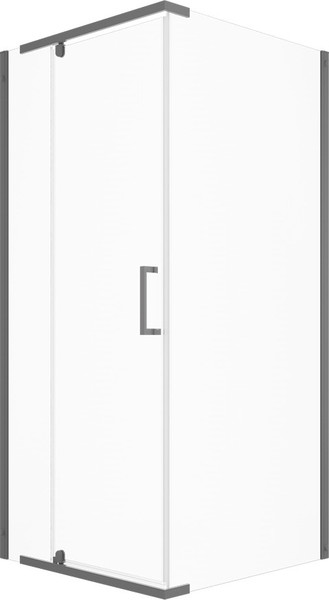 Душевой уголок Triton Терра Графит 90х90 - фото