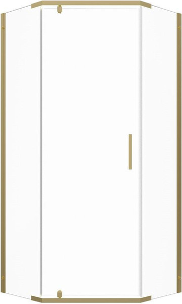 Душевой уголок Triton Дека Голд 90х90 - фото