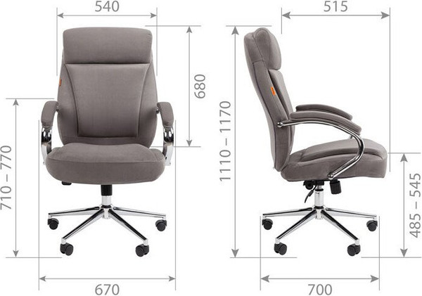 Кресло офисное Chairman Home 794