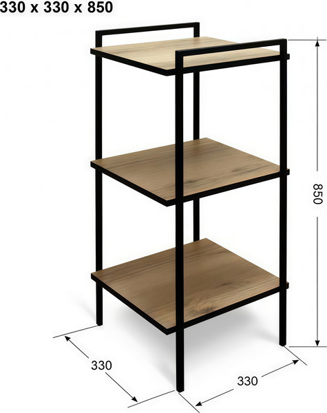 Стеллаж Древпром ДП4-12 ЛДСП