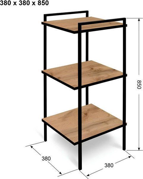 Стеллаж Древпром ДП4-12 ЛДСП