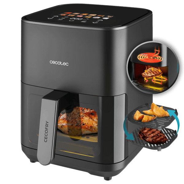 Аэрогриль Cecotec Cecofry&Grill Duoheat 4000 / 100499