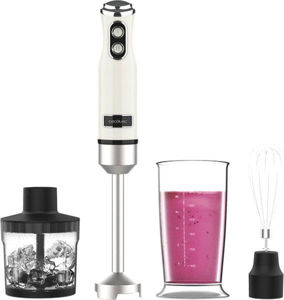 Блендер погружной Cecotec Power RetroBeige 1200MAX Cream&Crush / 3944 - фото