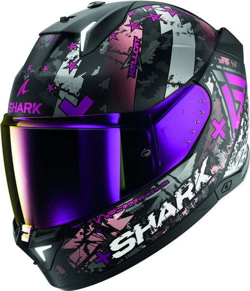 Мотошлем Shark Helmets Skwal I3 Hellcat Mat / HE0829E-KUV-M - фото