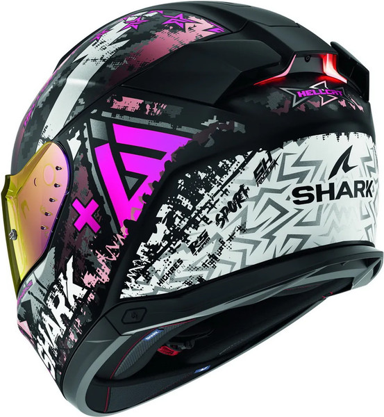 Мотошлем Shark Helmets Skwal I3 Hellcat Mat / HE0829E-KUV-M