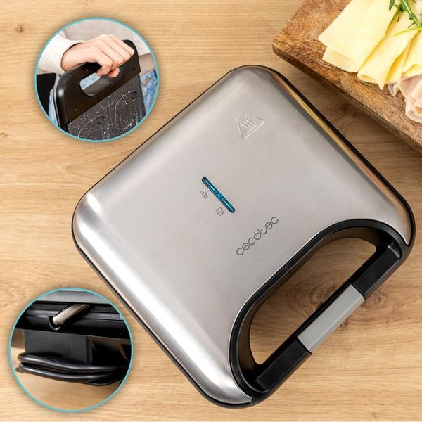 Сэндвичница Cecotec Rock’nToast Square / 2953