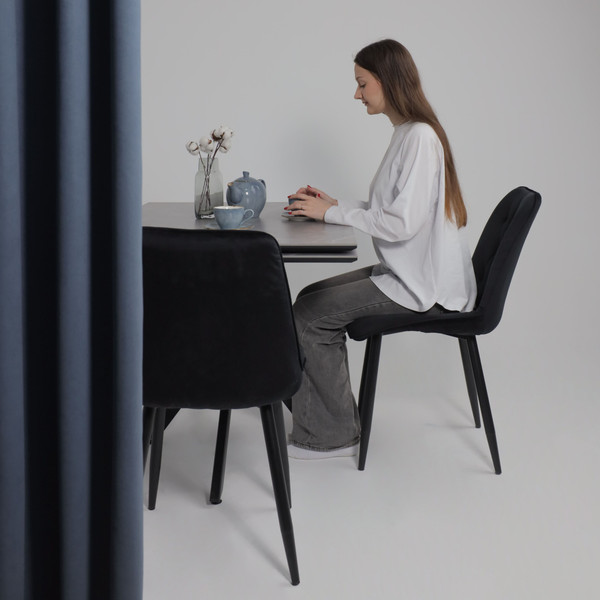 Обеденный стол LEPREMO AV 2111 раздвижной 1200-1800x800