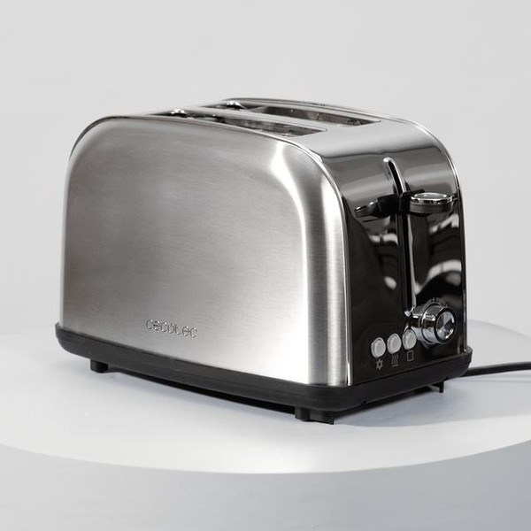 Тостер Cecotec Toastin' Time 850 Inox Lite / 4837
