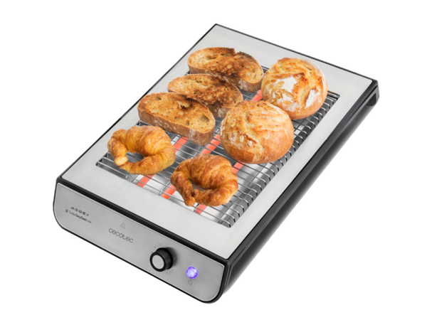 Тостер Cecotec Turbo EasyToast Inox Flatbed / 8004