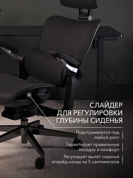 Кресло геймерское Vmmgame Droidx / MC-AOT-1BK