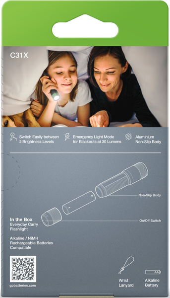 Фонарь GP Batteries C31XB15AU-2B1
