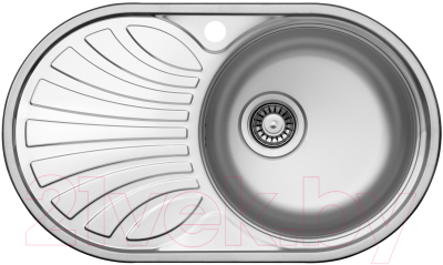 Мойка кухонная Ukinox Фаворит FAD760.470 T6K 1R - фото