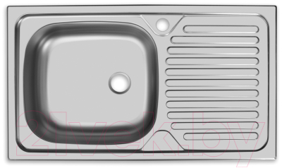 Мойка кухонная Ukinox Классика CLM760.435 5K 2L - фото