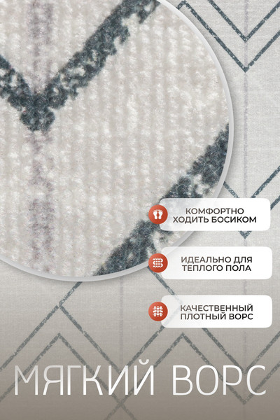 Коврик Kiminy 50x80 / MG056