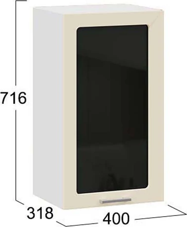 Шкаф навесной для кухни ТриЯ Габриэлла 1ВВ4С с одной дверью