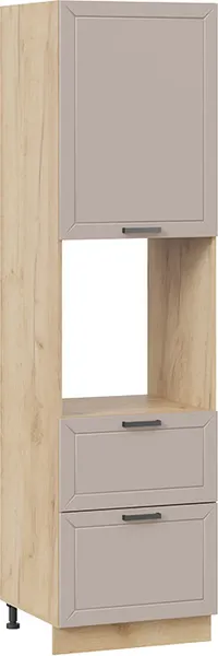 Шкаф-пенал кухонный ТриЯ Лорас 1П6Я2 с одной дверью и двумя ящиками - фото
