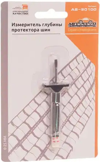 Манометр шинный Автостоп AB-90100 - фото