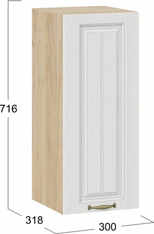 Шкаф навесной для кухни ТриЯ Лина 1ВВ3 с одной дверью