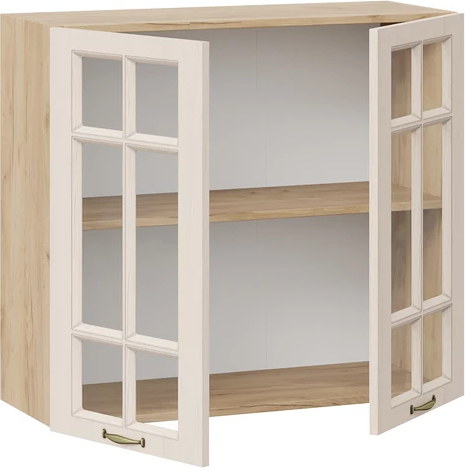 Шкаф навесной для кухни ТриЯ Лина 1ВВ8С с двумя дверьми