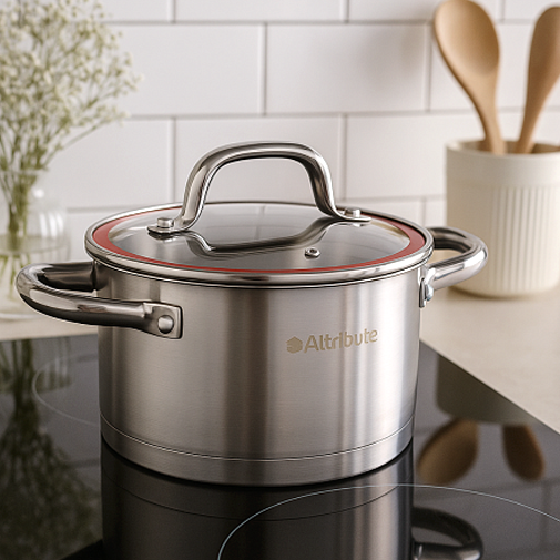 Кастрюля Attribute Scarlet ASC003