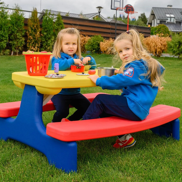 Комплект мебели с детским столом UNIX Kids Garden / ptgardtb100