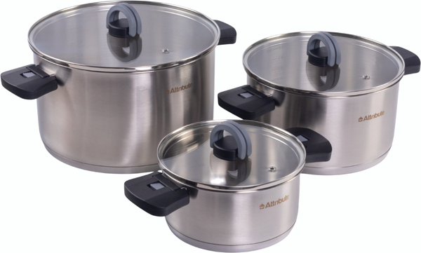 Набор кастрюль Attribute Foldaway ASF300 - фото