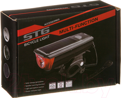 Фонарь для велосипеда STG FL1576 / Х95148