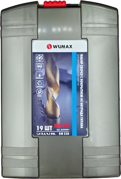 Набор сверл Wumax HSS-TiN DIN338 / 06249001