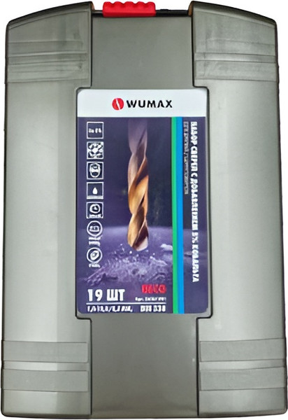 Набор сверл Wumax HSCO DIN338 / 06261001