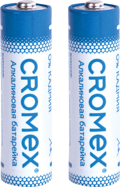 Комплект батареек Cromex Alkaline. АA LR6 15A / 457132