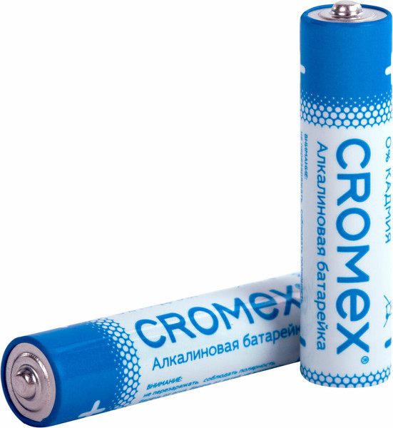 Комплект батареек Cromex Alkaline. ААA LR03 24А / 457131