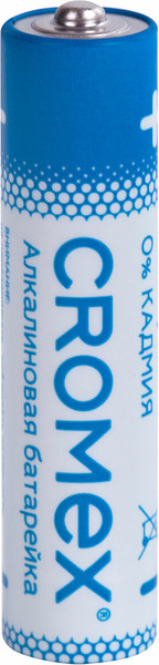 Комплект батареек Cromex Alkaline. ААA LR03 24А / 457131