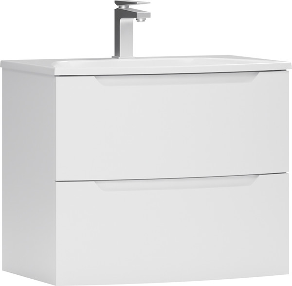Тумба под умывальник Belux Ганновер НП 70-02 (1, белый глянец)