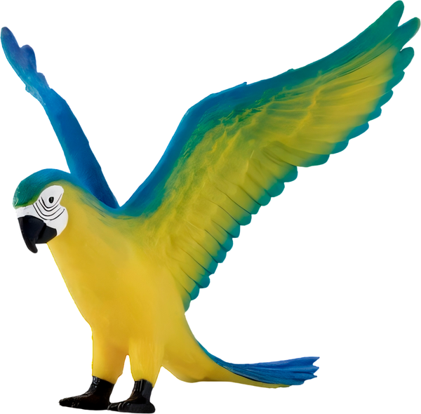 Фигурка коллекционная Konik Голубой попугай Ара AMF1134 - фото