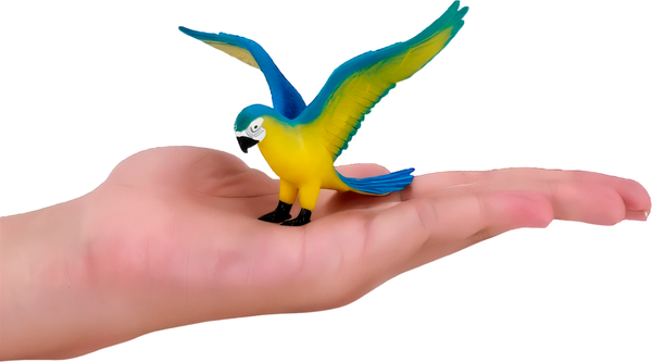 Фигурка коллекционная Konik Голубой попугай Ара AMF1134