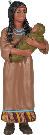 Фигурка коллекционная Konik Индейцы, мать с ребенком AML5022 - фото