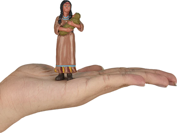 Фигурка коллекционная Konik Индейцы, мать с ребенком AML5022