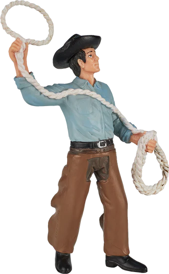 Фигурка коллекционная Konik Ковбой с лассо AML5023