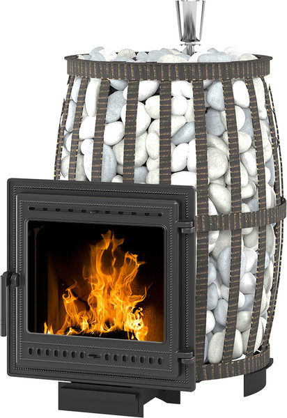 Печь-каменка Везувий Легенда Русский пар Ковка 18 (505) - фото