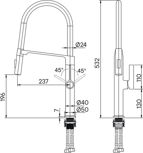 Смеситель Paulmark Ba214029-CR